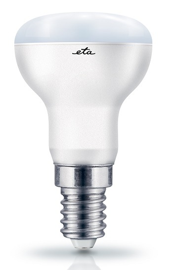 Žárovka LED ETA EKO LEDka reflektor 4W, E14, teplá bílá žárovka ETAR50W4WW01, teplé bílé světlo