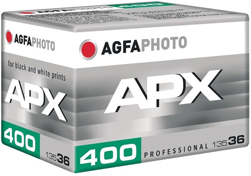 Kinofilm AgfaPhoto APX 400 135-36 pro akce, sportovní zpravodajství, módu nebo i reklamu