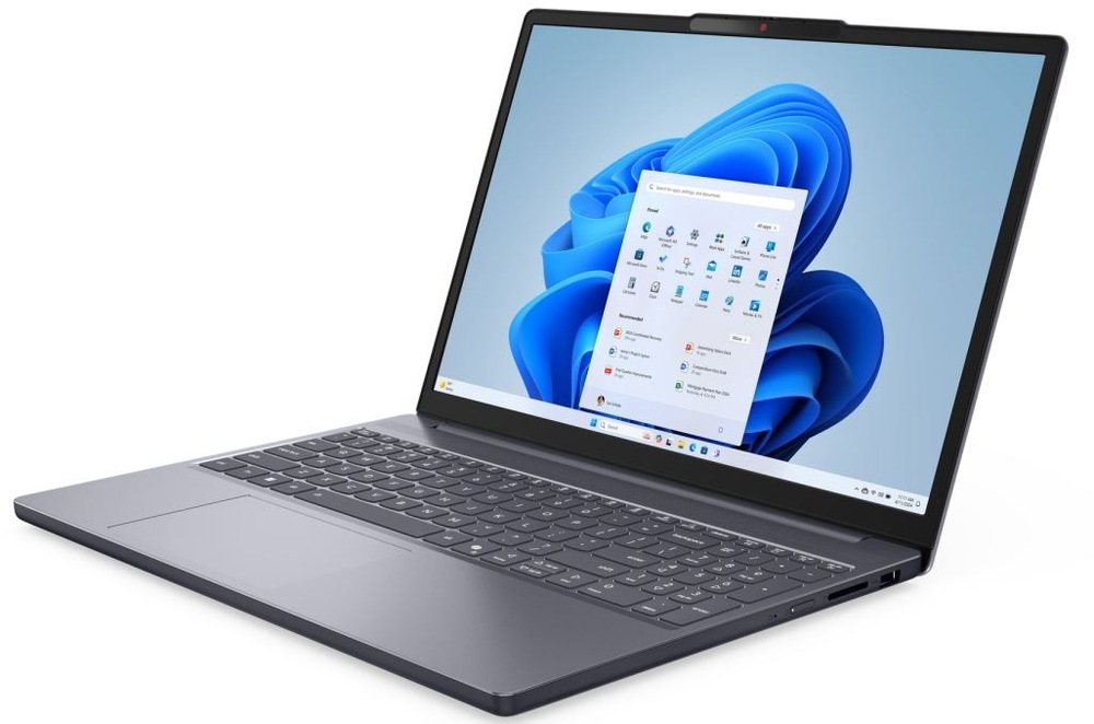 Notebook Lenovo IdeaPad Slim 3 15IRH10 šedý Lenovo IdeaPad Slim 3 15IRH10 v pohledu na bok
