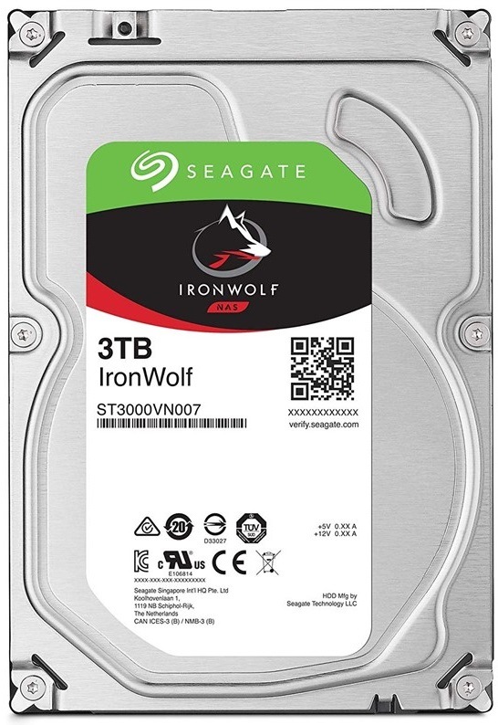Pevný disk 3,5" Seagate IronWolf 3TB