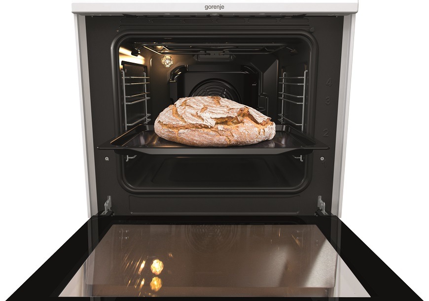 Sklokeramický sporák Gorenje EC5355XPA MultiAir nerez Gorenje EC5355XPA