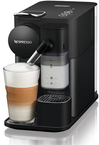 Kapslový kávovar De'Longhi Nespresso Lattissima One EN 510.B černý