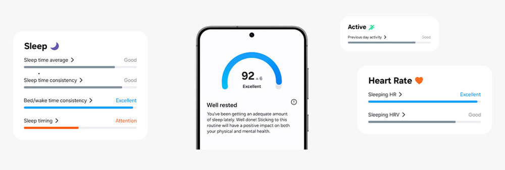 Chytrý prsten Samsung Galaxy Ring 8 zlatý