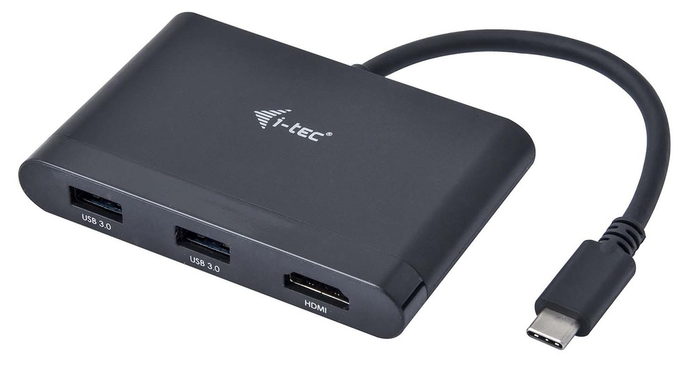 Redukce i-tec USB-C/ HDMI ,USB, USB-C PD černá