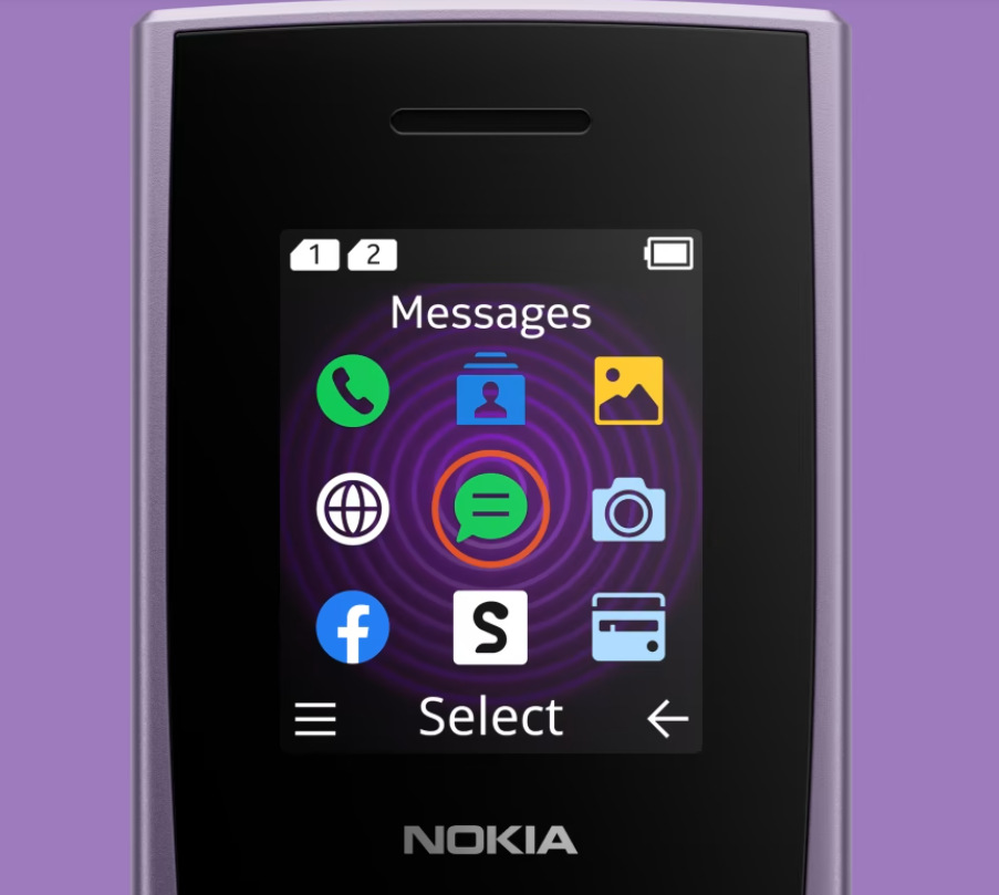 Mobilní telefon Nokia 110 4G (2023) modrý Mobilní telefon Nokia 110 4G (2023) modrý