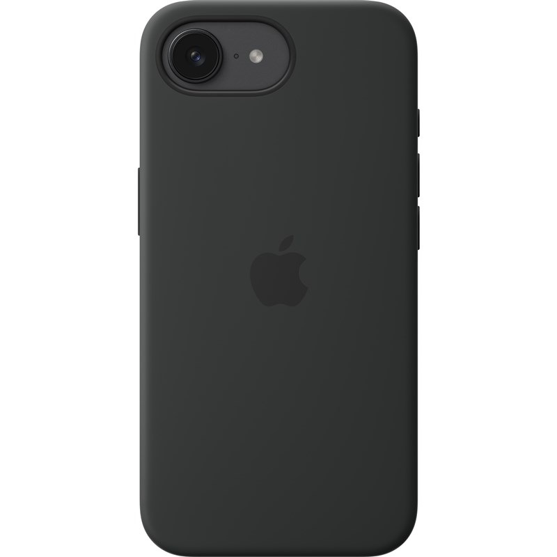 Kryt na mobil Apple iPhone 16e Silicone Case – černý
