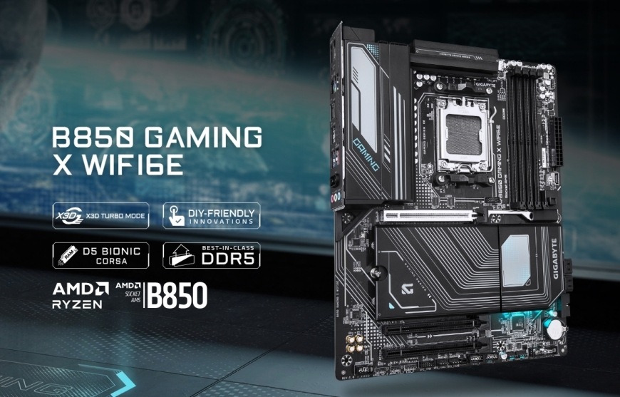 Základní deska GIGABYTE B850 GAMING X WIFI6E