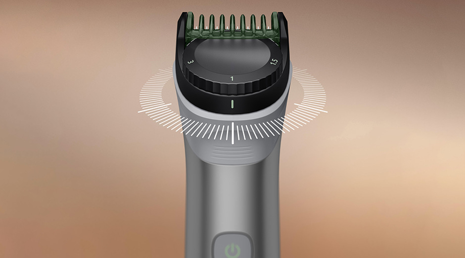 Hřeben pro přesné zastřihování zastřihovače Philips MG5941/15 s otočným regulátorem