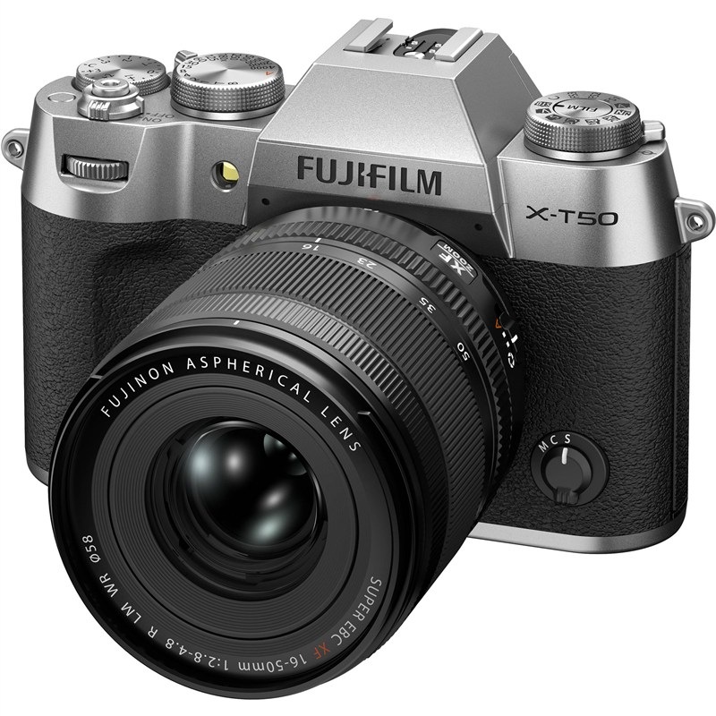 CSC fotoaparát Fujifilm X-T50 - stříbrná