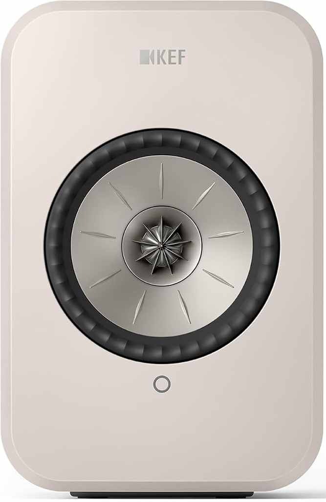 Detail čelního pohledu na reproduktor KEF LSX II LT