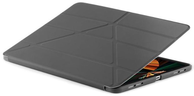 Pouzdro na tablet Pipetto Origami na Apple iPad Pro 11“ (2021/2020/2018) šedé Pouzdro na tablet Pipetto Origami na Apple iPad Pro 11“ (2021/2020/2018) šedé