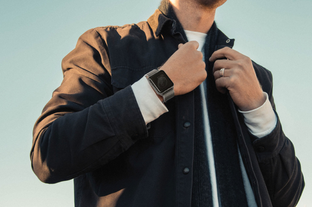 Řemínek Uniq Dante na Apple Watch 42/44/45/49mm modrý Řemínek Uniq Dante na Apple Watch 42/44/45/49mm modrý