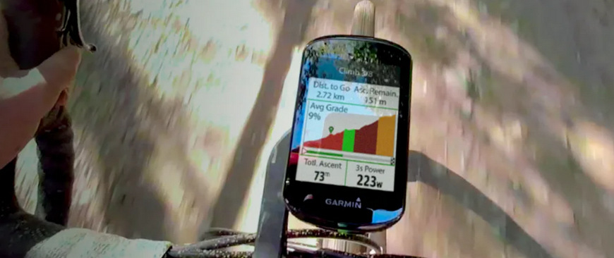 Cyklopočítač s GPS Garmin EDGE 530 černý