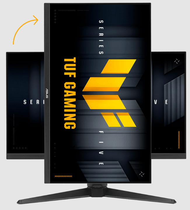 Herní monitor Asus TUF Gaming VG279QML5A 27",LED podsvícení, IPS panel, 0.3ms, 1000: 1, 350cd/m2, 1920 × 1080 Full HD, - černý