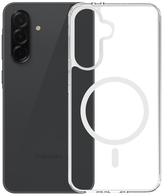 Kryt na mobil 3mk na Samsung Galaxy A37 - Hardy LiqForce MagCase v průhledném designu