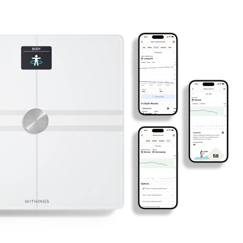 Osobní váha Withings Body Comp WBS12-White-All-Inter
