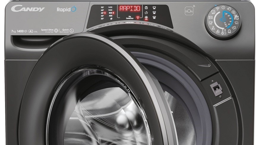 Pračka Candy RO4476DWMRR7/1-S antracitová