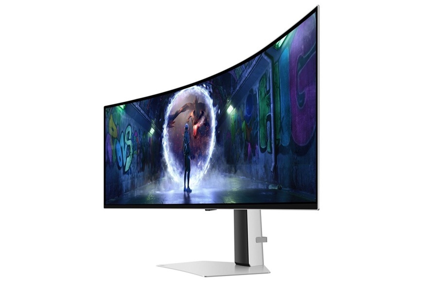 Herní monitor Samsung Odyssey OLED G9 stříbrný