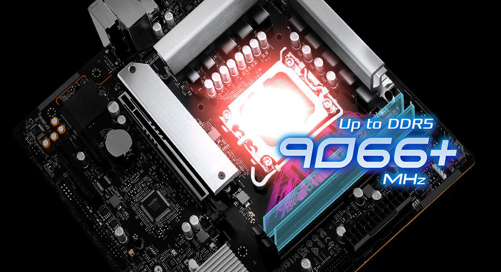 Základní deska ASRock B860M-X Gen5 černá Základní deska B860M-X Gen5 WiFi Intel 1851, mATX podporuje DDR5 XMP a EXPO