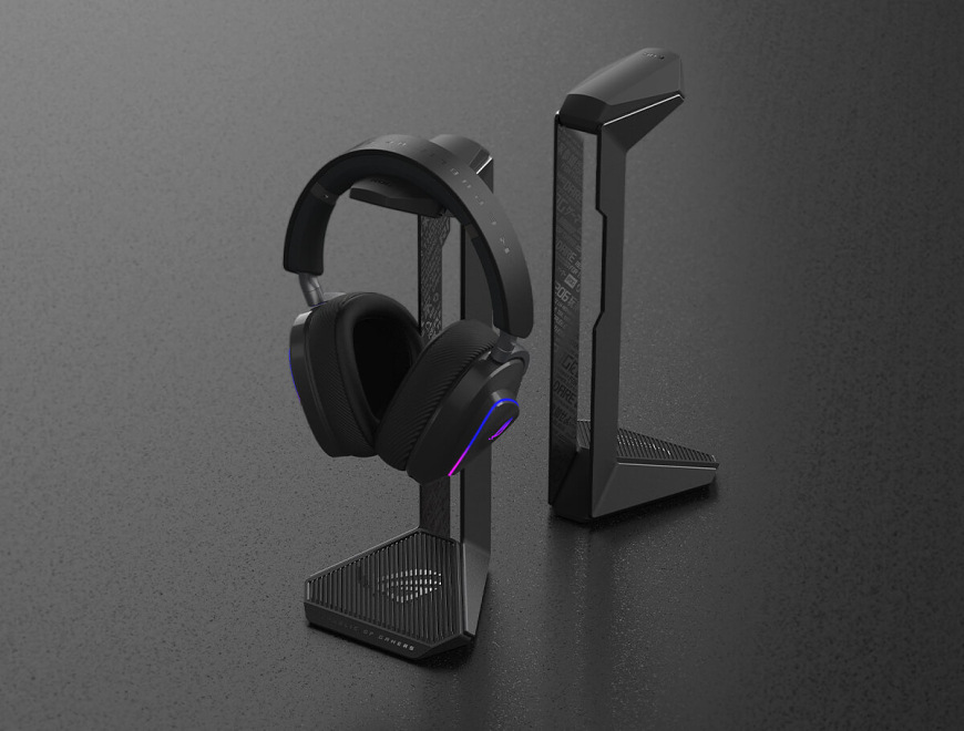Stojánek Asus ROG Throne II Core černé Asus ROG Throne II Core – stojánek se sluchátky ROG