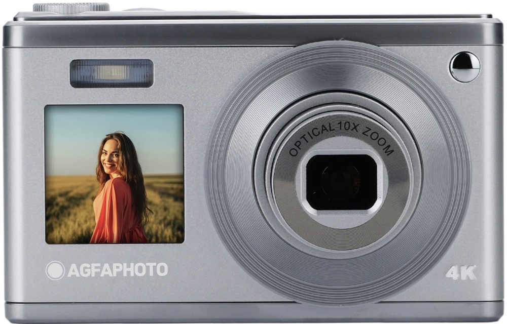 Digitální fotoaparát AgfaPhoto Realishot DC9200 stříbrný Poslouží na fotografie i videa