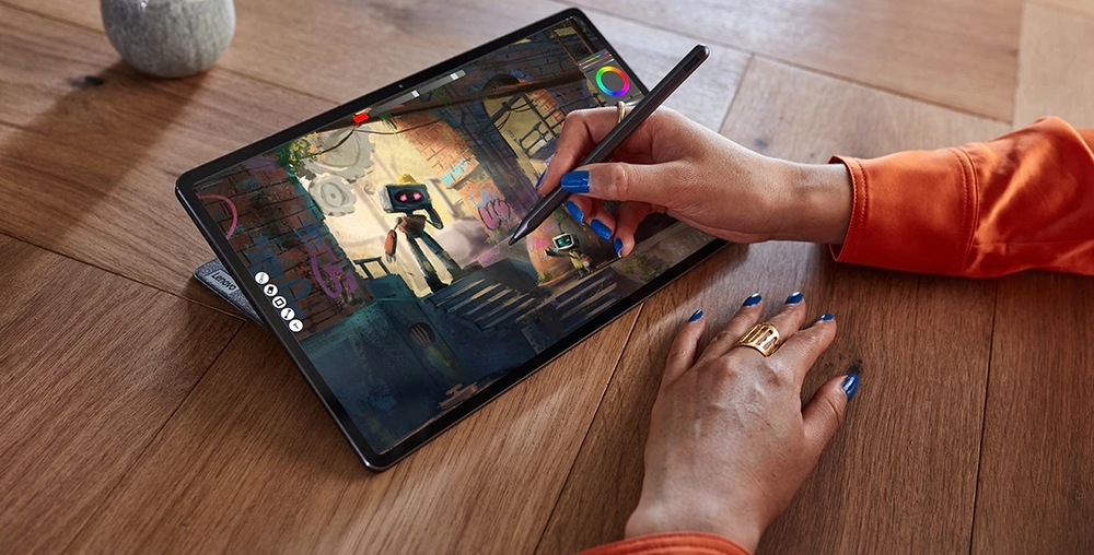 Dotykový tablet Lenovo Tab P12 Pro 5G 8 GB / 256 GB + Precision Pen 3 šedý Lenovo Tab P12 Pro