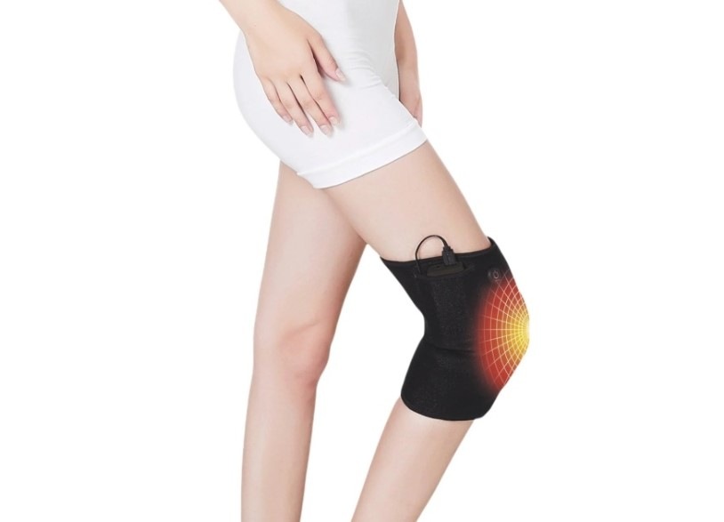 Vyhřívací bandáž Stylies Comfort and Care na koleno černá Vyhřívací bandáž Stylies Comfort and Care na koleno černá