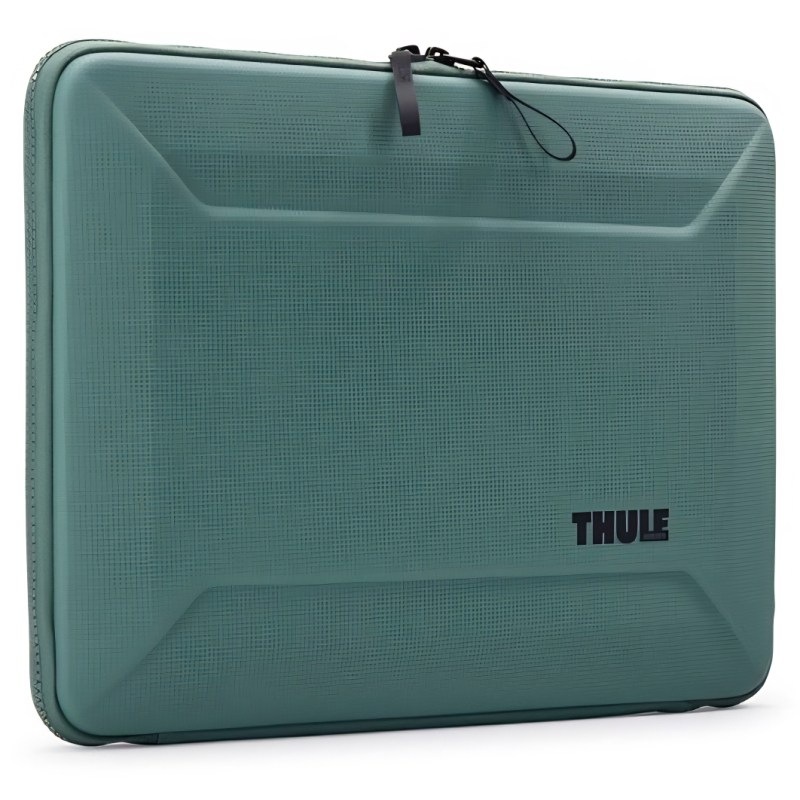Pouzdro na notebook Thule, určeno pro MacBook Pro 16″ a Air 15″, zelená barva