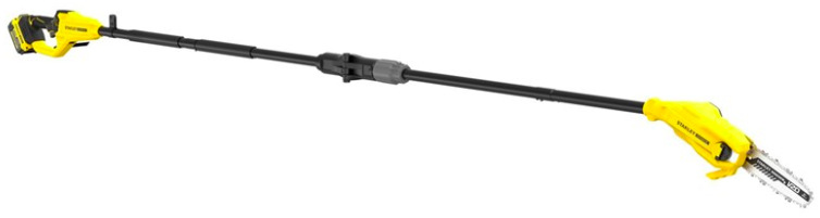 Odvětvovač Stanley FatMax SFMCPS720M1-QW akumulátorová vyvětvovací pila s teleskopickou tyčí 20 cm lišta