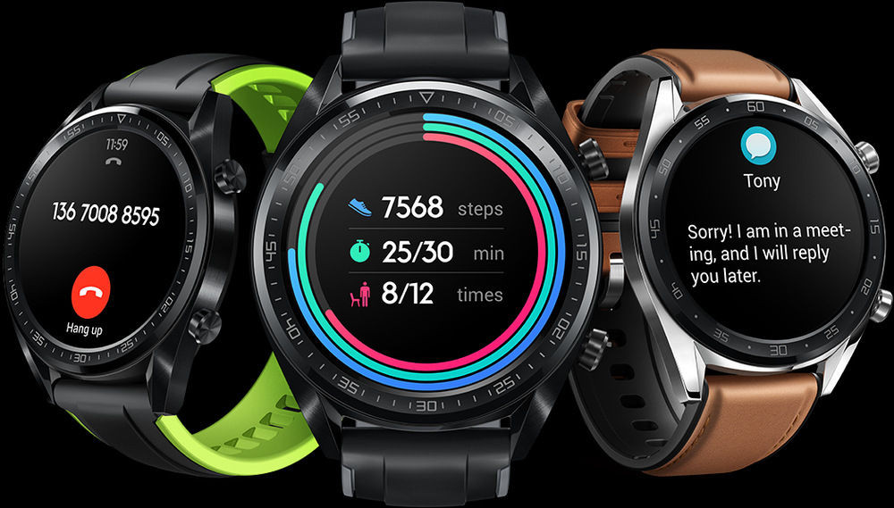 Chytré hodinky Huawei Watch GT 2 (46 mm) hnědé