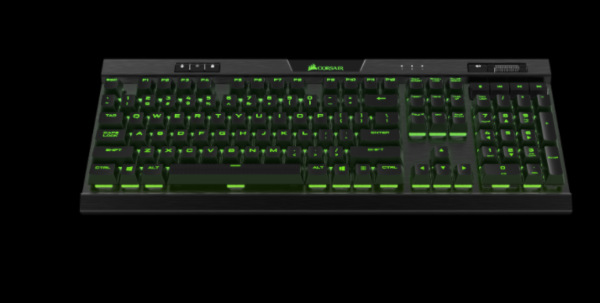 Klávesnice Corsair K70 RGB MK.2 Mechanical — Cherry MX Red, US černá Corsair K70 RGB MK.2 Mechanical – Cherry MX Red, US, černá