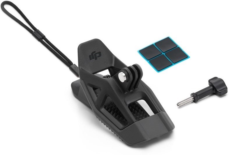 Držák DJI Osmo Helmet Chin Mount Clip černý