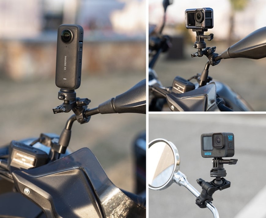 Držák PGYTECH CapLock Rearview Mirror Mount černý Držák PGYTECH CapLock Rearview Mirror Mount
