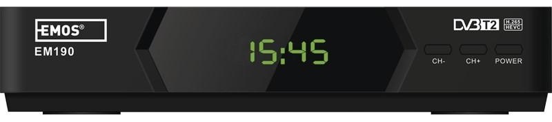 Set-top box EMOS EM190 HD černý Set-top box EMOS EM190 HD černý
