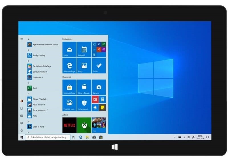 Dotykový tablet Umax VisionBook 10Wr Tab černý