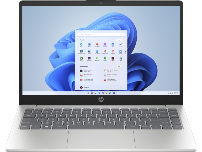 Notebook HP 14-ep0777nc stříbrný