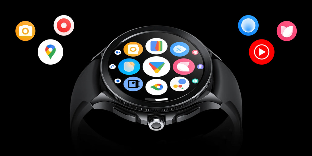 Chytré hodinky Xiaomi Watch 2 Pro 46mm - Black / Black Sport Band