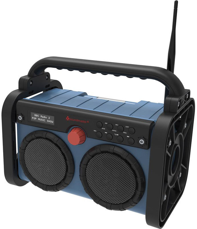 Radiopřijímač stavební DAB+ Soundmaster DAB85BL