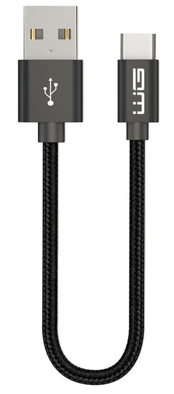 Kabel WG USB/USB-C, 20cm černý