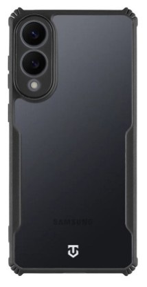Kryt na mobil Tactical Quantum Stealth na Samsung Galaxy S25 Edge černý/průhledný Kryt na mobil Tactical Quantum Stealth na Samsung Galaxy S25 Edge v černo-průhledné barvě