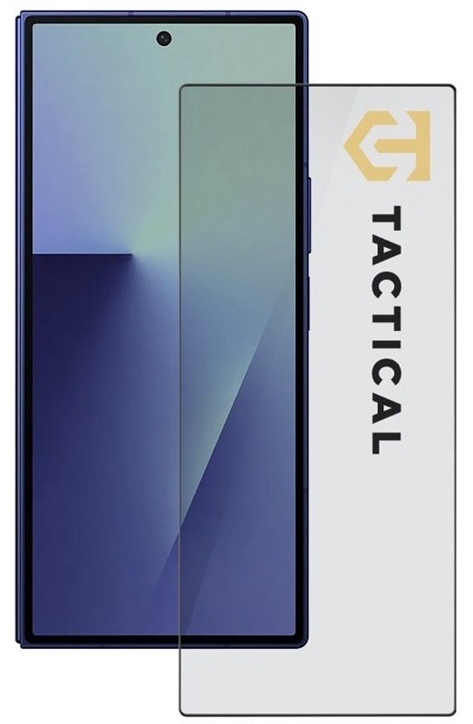 Tvrzené sklo Tactical pro telefon Samsung Galaxy Z Fold7, profil 0,33 mm