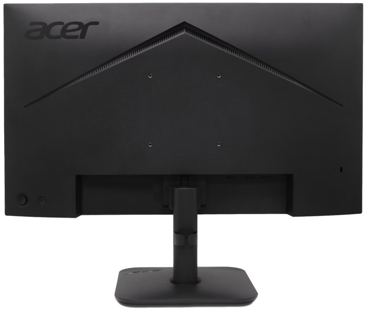 Zadní strana monitoru Acer KA242Y P6 23,8" s uchycením VESA 100 × 100 mm