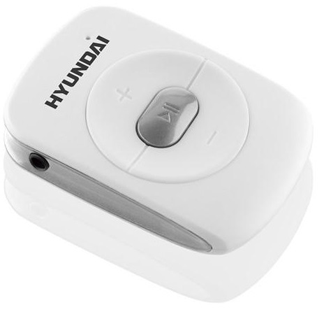 MP3 přehrávač Hyundai MP 214GB4WS stříbrný/bílý