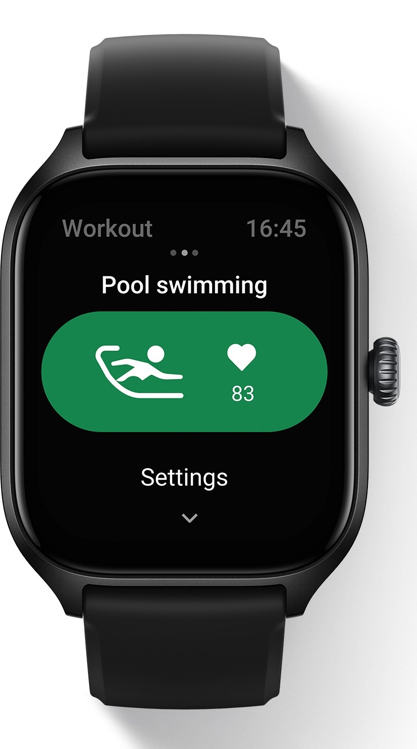 Chytré hodinky Amazfit GTS 4 - Misty White