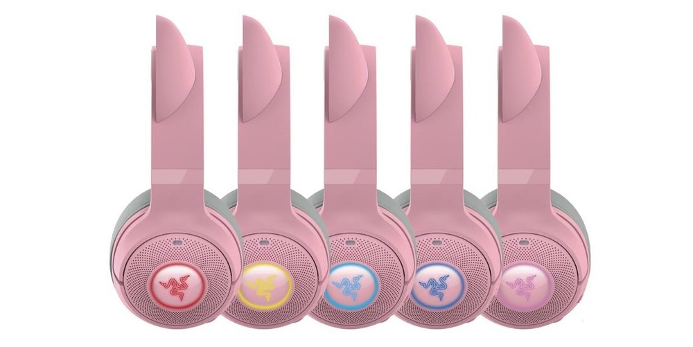 Headset Razer Kraken Kitty V2 BT, Quartz růžový Headset Razer Kraken Kitty V2 BT, Quartz růžový