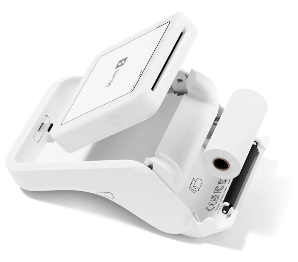 Platební terminál SumUp SOLO Printer CZ bílý