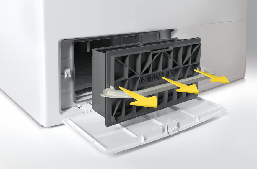Sušička prádla Whirlpool C WD 85M WBS CZ bílá Sušička prádla Whirlpool C WD 85M WBS CZ, Easy Cleaning