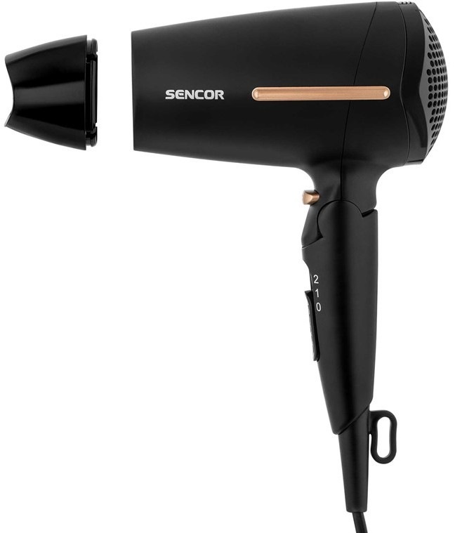 Fén Sencor SHD 0045BK s výkonem 1 600 W