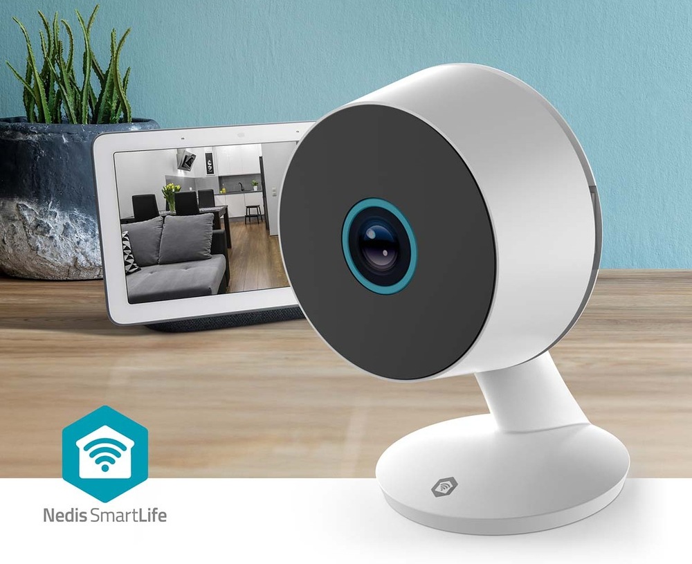 IP kamera Nedis SmartLife WIFICI08CWT poskytuje infračervené noční vidění