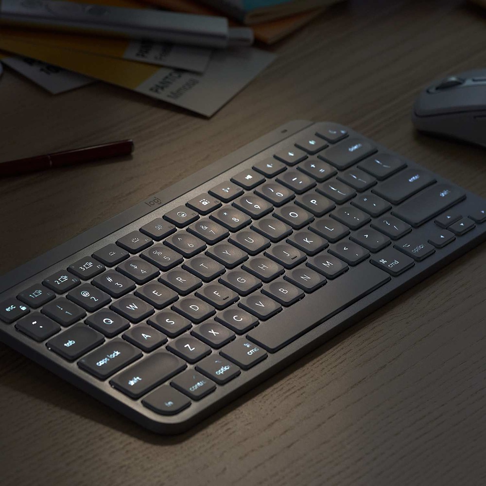 Klávesnice Logitech MX Keys Mini, CZ - grafitová